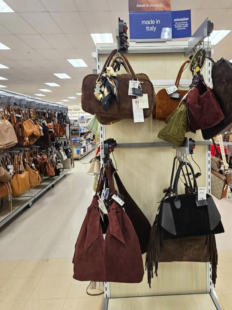 Marshalls purses aisle