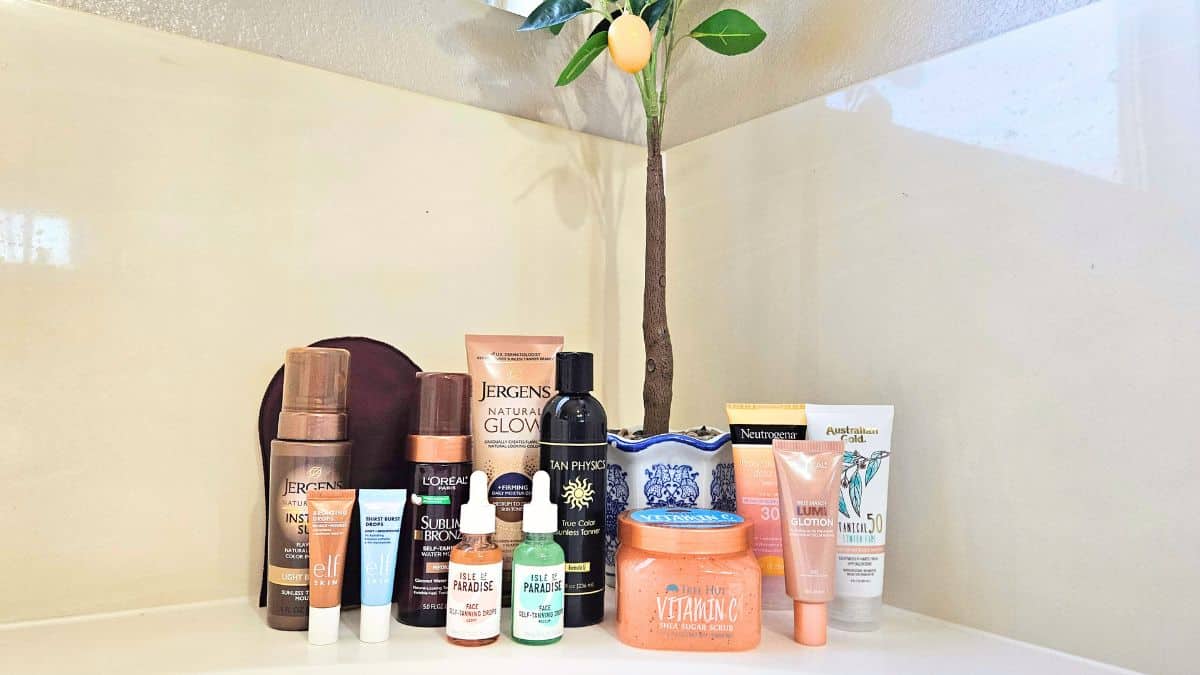 best sunless tanning products