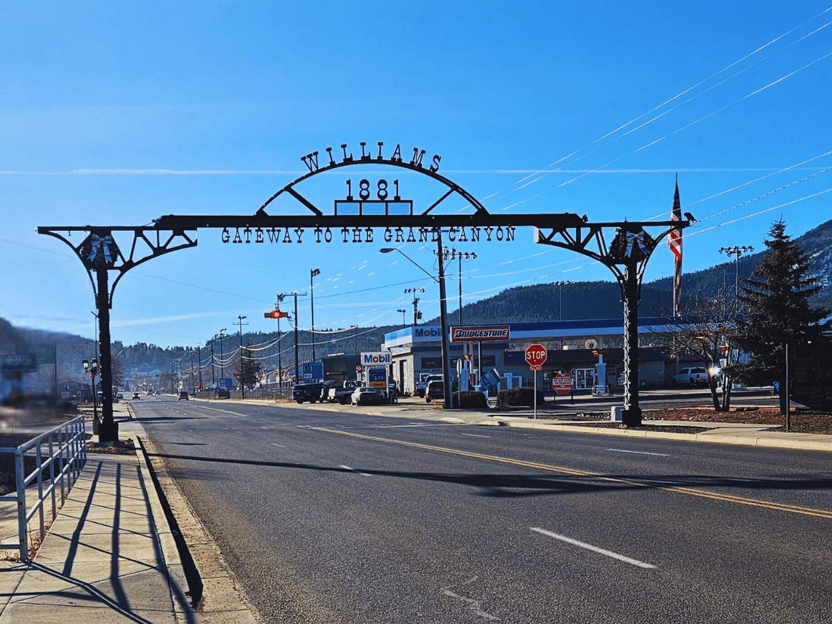 gateway to Williams AZ trip