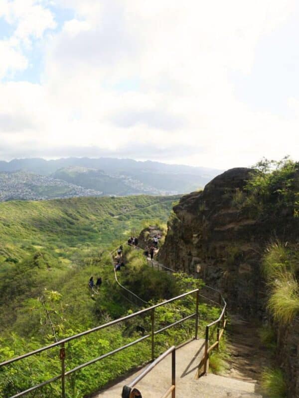 Diamond Head Hike Trail Hawaii