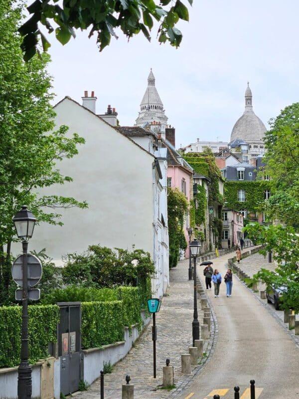 Rue de l'Abreuvoir in Montmartre Paris