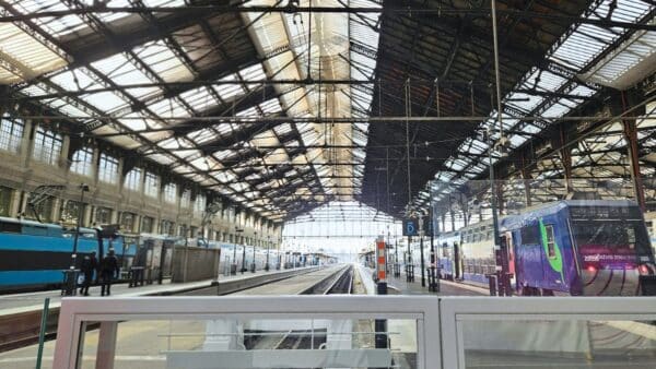 Paris Gare de Lyon train station to Nice France
