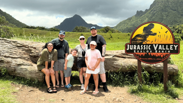 Jurassic Valley at Kualoa Ranch on Oahu Hawaii