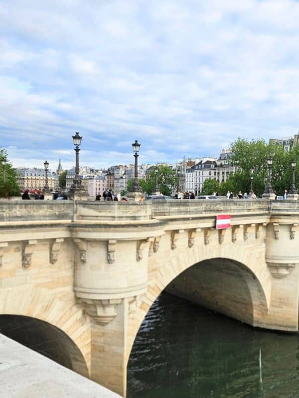 Pont Neuf bridge Paris Seine River