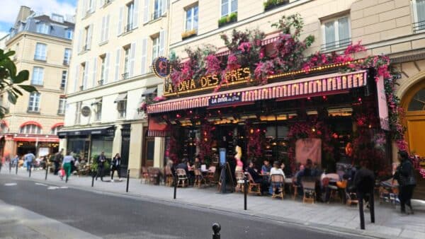 Brasserie in Saint Germaine de Pres Paris