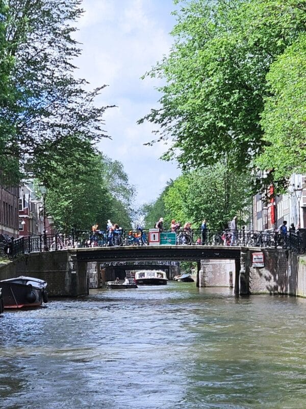 Amsterdam canal boat tour