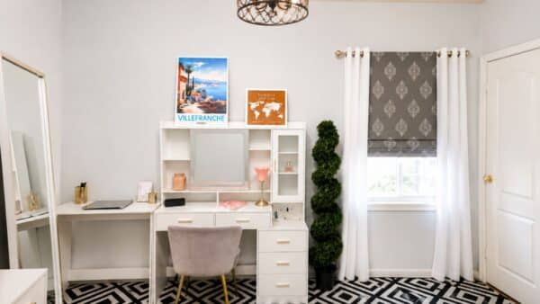home office and guest bedroom