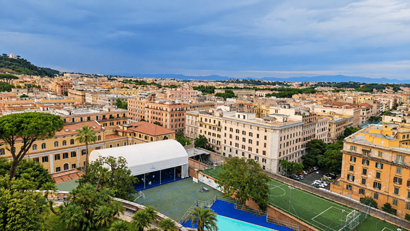 View of Vatican City Rome